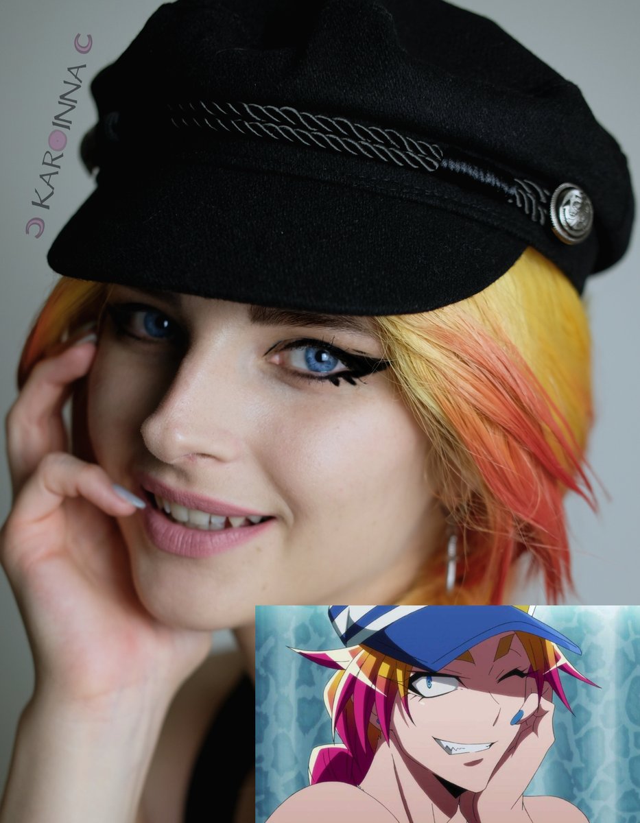Karoinna's tweet photo. Another photo of my Uno from Nanbaka wig commission! 🥰 Next week I will release tutorials!

#unonanbaka #wigstyle #cosplaycommission #unonanbakacosplay #nanbakacosplay #animecosplay #instantcosplay https://t.co/p4mvxTTdmX