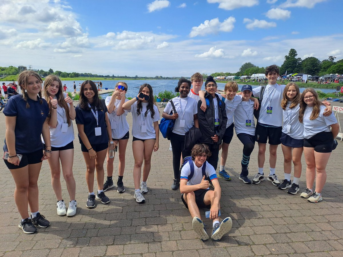 Our superstar yr9 #volunteers have had a fantastic day @Dorney_Lake helping the smooth operation of @nsr_uk #nsr2024