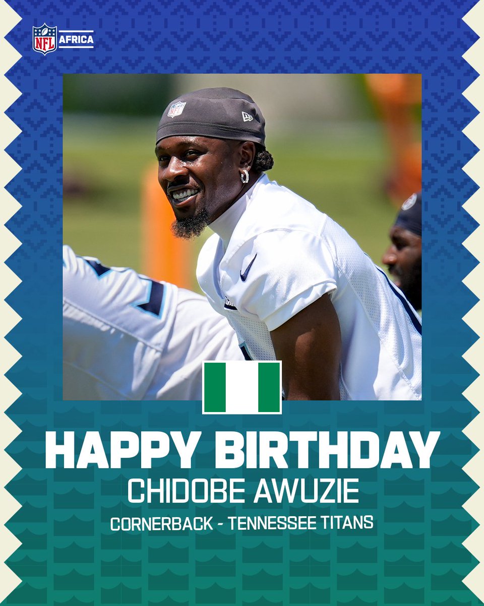 Happy birthday to our guy @ChidobeAwuzie! 🇳🇬