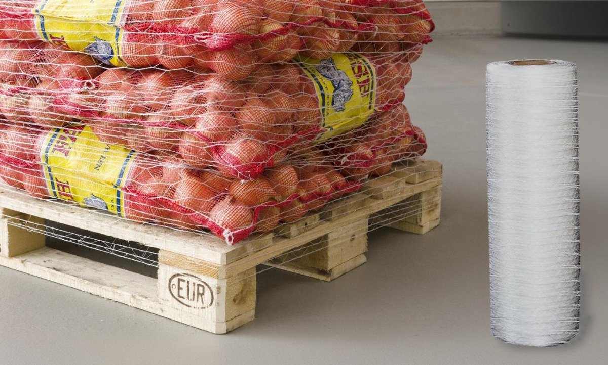 aliaspack's tweet image. Паллетная сетка - незаменимый материал для упаковки грузов. 

Прочная и поддерживающая вентиляцию, она идеально подходит для упаковки овощей и других продуктов.

Купите сетку для паллет в «Элиас» и обеспечьте сохранность своей продукции.

alias-store.ru/prochie-upakov…

#паллетнаясетка