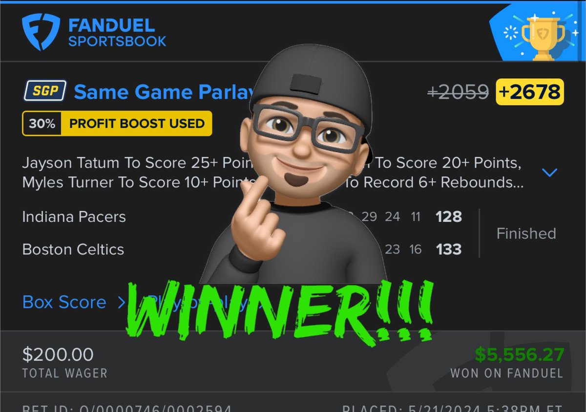 Winning Bets X tweet media