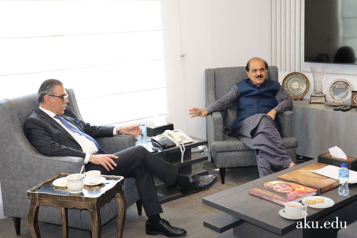 President Dr Sulaiman Shahabuddin recently held a fruitful discussion with Mr Mohyuddin Ahmad Wani, Secretary of the Ministry of Federal Education and Professional Training, Pakistan. Together, they explored avenues of mutual interest and potential future collaborations,