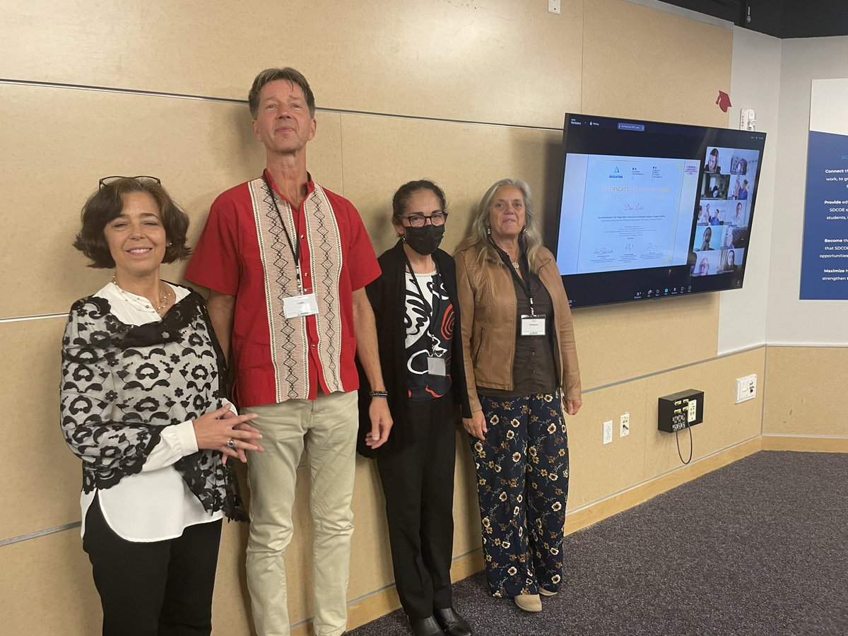 WorldLangSDCOE's tweet image. We recognize our partners @PHLinLosAngeles @ctflc @SpainEdOffice &amp;amp; @FranceinLA + #LanguageEducators who partake in #TwoShores #InterCulturalExchangeProgram. Providing oppts for authentic collaboration &amp;amp; #InterculturalUnderstanding &amp;amp; #GlobalCompetence. #SDbiliteracy @SanDiegoCOE