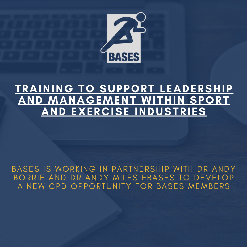 A reminder about the training initiative to support leadership and management within sport and exercise industries. BASES is working in partnership with @AndyBorrie & Dr Andy Miles FBASES to develop a new CPD opportunity for BASES members. Find out more ▶️ bit.ly/49dDDhd