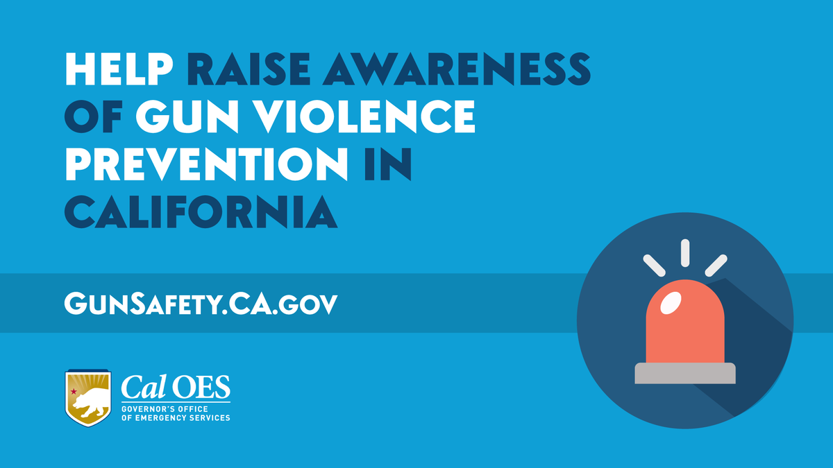 Cal_OES's tweet photo. California has a central location for gun violence prevention resources in multiple languages.

Visit https://t.co/zfZJEWAaMg to learn more about Gun Violence Restraining Orders. A #GVRO can help keep you and your loved ones safe. https://t.co/jwbDrtfUgh