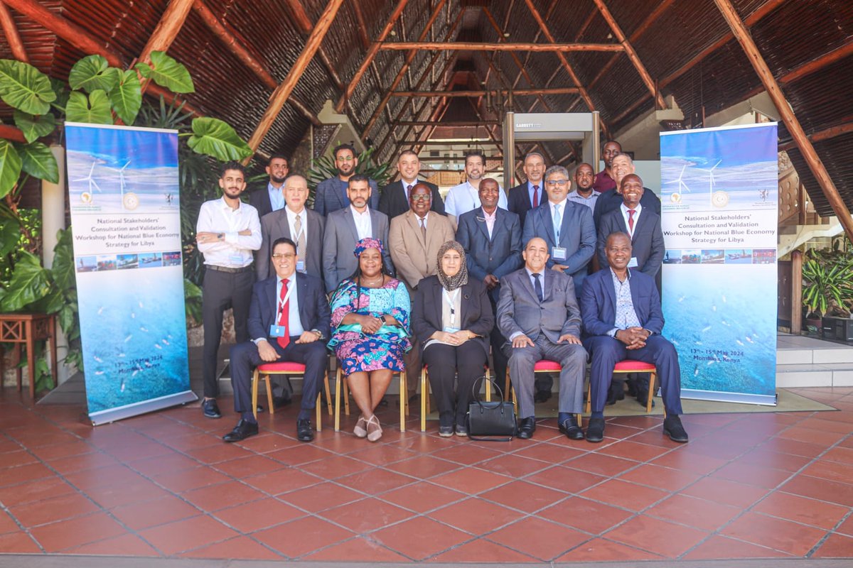 WestMedStrat's tweet photo. ⚡️#Libya takes a major step towards a national #BlueEconomy strategy! 

The outcomes of the consultative workshop organised under the auspices of the @_AfricanUnion and including insights from the #WestMED Assistance Mechanism are now available

Read more👉https://t.co/0gUjhLhWXt https://t.co/XaiQ9Rieuf