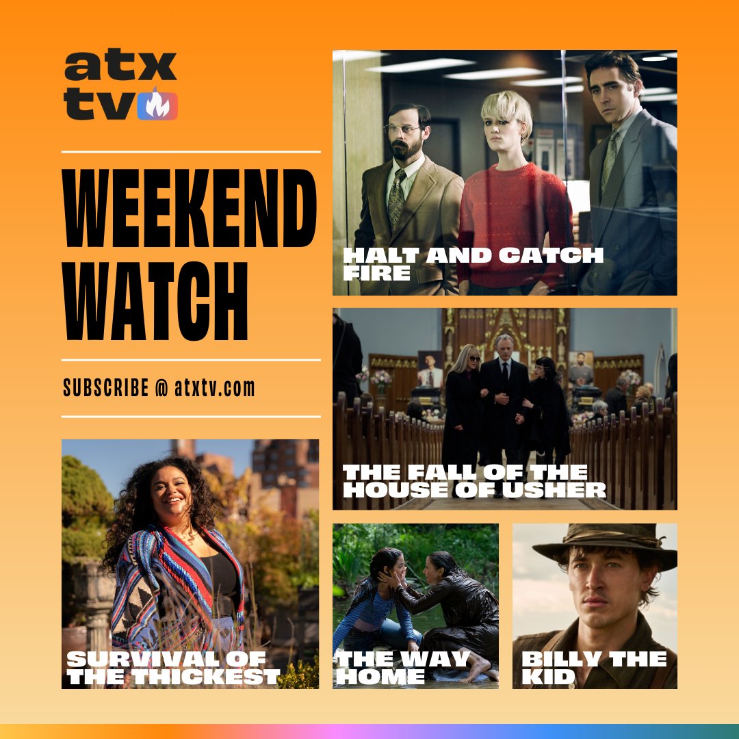 This is the last weekend before #ATXTVs13 so naturally our #WeekendWatch is ALL Festival homework! Did you get the newsletter? Sign up at atxtv.com