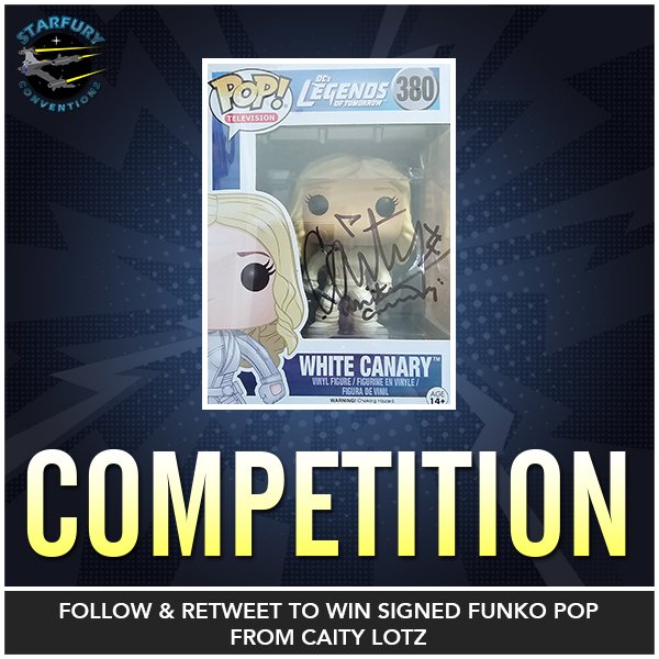 It is #competition time!

We are giving away a <a href="/OriginalFunko/">Funko</a> of The White Canary signed by the legendary <a href="/caitylotz/">Caity Lotz</a>!

For a chance to win this prize, simply follow us and retweet this post. Winner will be chosen on Sunday.

#savelegendsoftomorrow #caitylotz #Arrowverse #legends