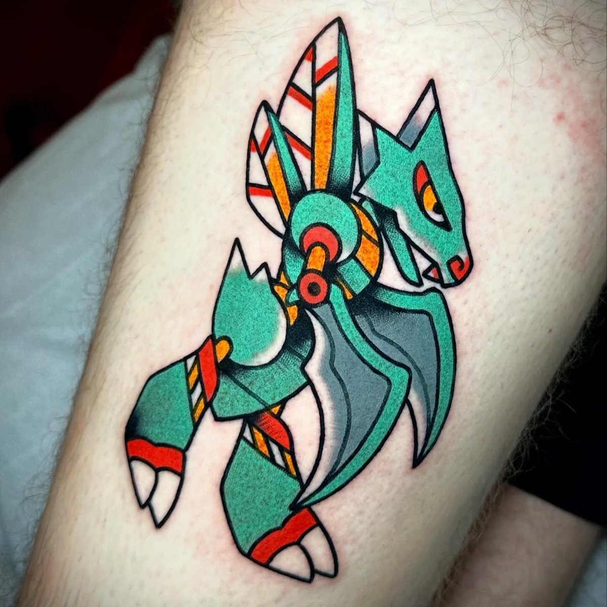 ModernNotoriety's tweet photo. Aztec-style Pokémon tattoos by Carlos Alarcon https://t.co/NYSSbgn4DH