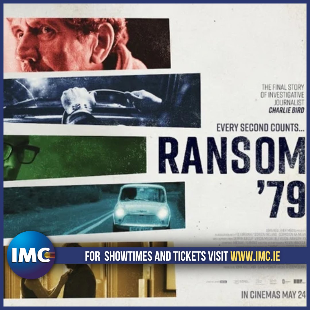 RANSOM ’79 tells the final story of legendary Irish reporter Charlie Bird Watch it in select IMC Cinemas this weekend Book here imc.ie/event-details/… #imccinemas