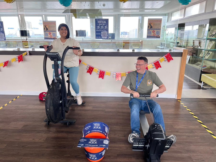 🚴‍♀️🚣The @livunidentistry team have been hard at work pedalling & paddling to raise money for @LWHCharity! Volunteers will cover the 1000km distance from the UK's northernmost dental school (Aberdeen) to the southernmost (Plymouth). Donate here - bit.ly/44UcEGY #TeamFHLS