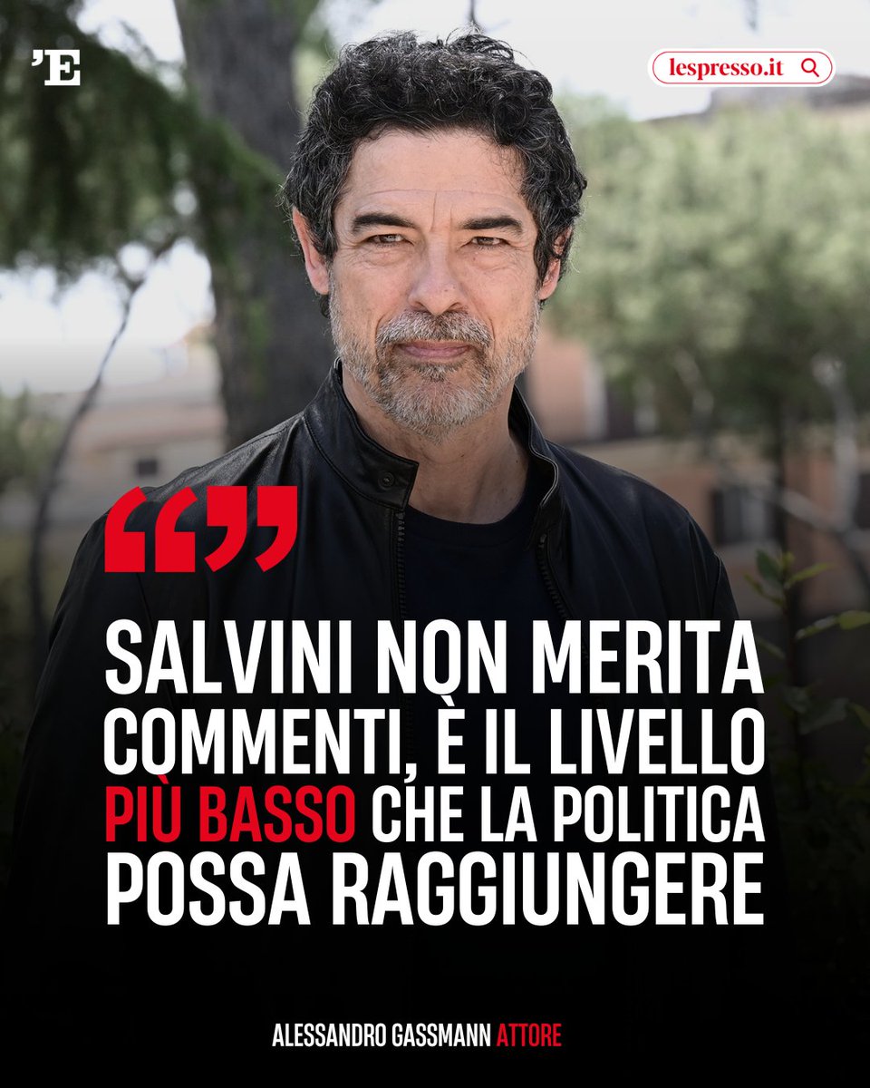 espressonline's tweet photo. L'intervista ad Alessandro Gassmann

Leggi 👉 https://t.co/sCOHeUHJzA https://t.co/Yz8XTbpN99