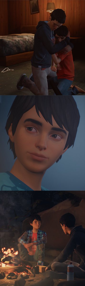 Happy #InternationalBrothersDay! 🌟 Let’s celebrate the bond between Sean and Daniel Diaz from #LifeisStrange2. Their journey reminds us of the power of family, resilience, and love. Open for a surprise!