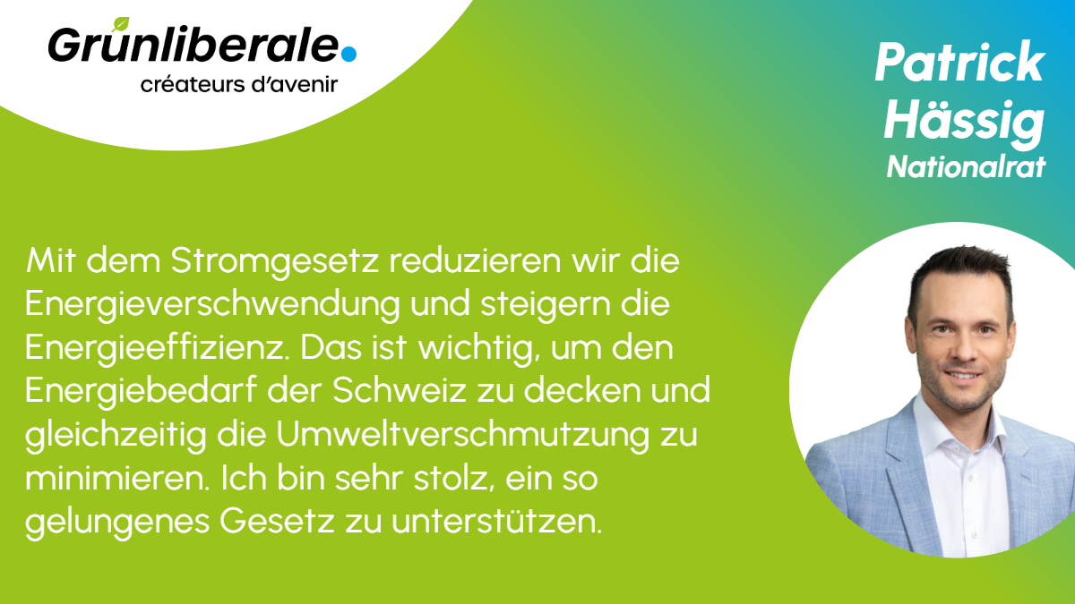 Das #Stromgesetz 💡 ist wichtig, um eine ausreichende #Stromproduktion im Winter sicherzustellen. Ausserdem hilft uns dieses Gesetz, den zukünftigen Generationen eine nachhaltige Schweiz 🍃 zu hinterlassen.👉Sage deshalb am 9. Juni Ja zum Stromgesetz und teile diesen Beitrag!