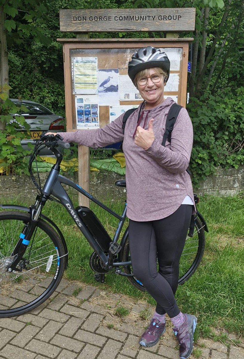 DonActiveTravel's tweet photo. ๐ธ All going well for Maureen and her ebike she collected from us this morning๐๐๐๐ดโโ๏ธ
#FridayFeeling #Ebike #Bikeloan #DonATH https://t.co/9we2qLScsC