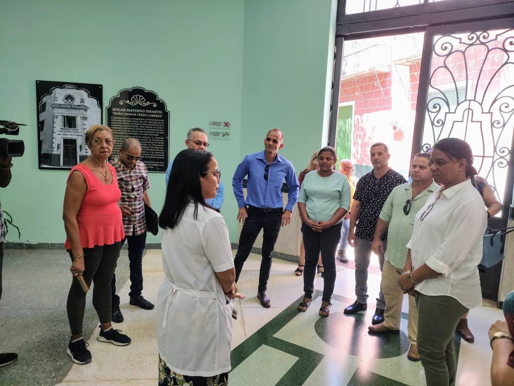 | #Cuba 🇨🇺 #CanalCaribe |

La Vice primera ministra, @InesMChapman visita el hogar materno infantil Leonor Pérez Cabrera, en el capitalino municipio de La Habana Vieja. 

✍️📸 Niurka Damarys y Javier Acosta