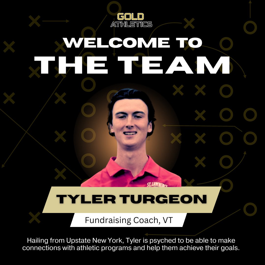 From Upstate New York, @TylerGoldVT is excited to connect with athletic programs and help them achieve their goals. Previously, he was part of the Men’s Golf Team at St. Lawrence University! ⛳️ #GATeam #Vermont
