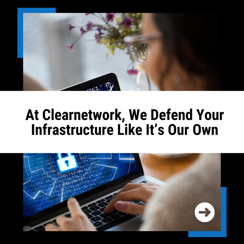 Clearnetworkcom's tweet photo. Clearnetwork’s US-based team of cyber experts are here to help with a wide variety of expertise to reduce cyber risk, achieve and maintain compliance, and reduce the workload on your resource constrained IT team, all cost effectively.

#SMB #Cybersecurity #MSSP https://t.co/7qJt3YJMEv