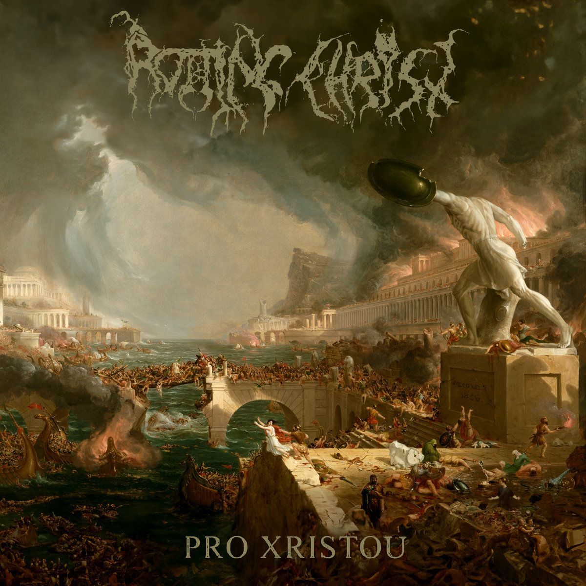 Black Metal  trailblazers ROTTING CHRIST released their latest album 'Pro Xristou' today via Season of Mist Records. What do you think of the new album? Any favorite tracks? 
#rottingchrist #proxristou #blackmetal #gothicmetal #metaltwitter #metal @AthanatoiEste @seasonofmist