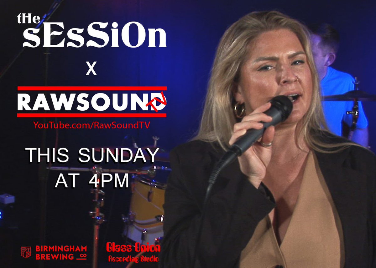 THE SESSION X RAWSOUND TV Tune in Sunday for Coventry 5-piece @TheSessionHQ! Formed in 2002 the band have over 400 gigs under their belts (from the Kasbah to the Cavern!) and 6 albums! Performing 3 great, original tracks for us! Join us Sunday at 4pm! youtube.com/@rawsoundtv?fe…