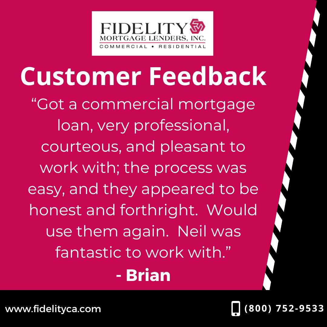 FidelityLenders's tweet photo. Thanks for your amazing words, Brian! https://t.co/bEV4UZEyl1