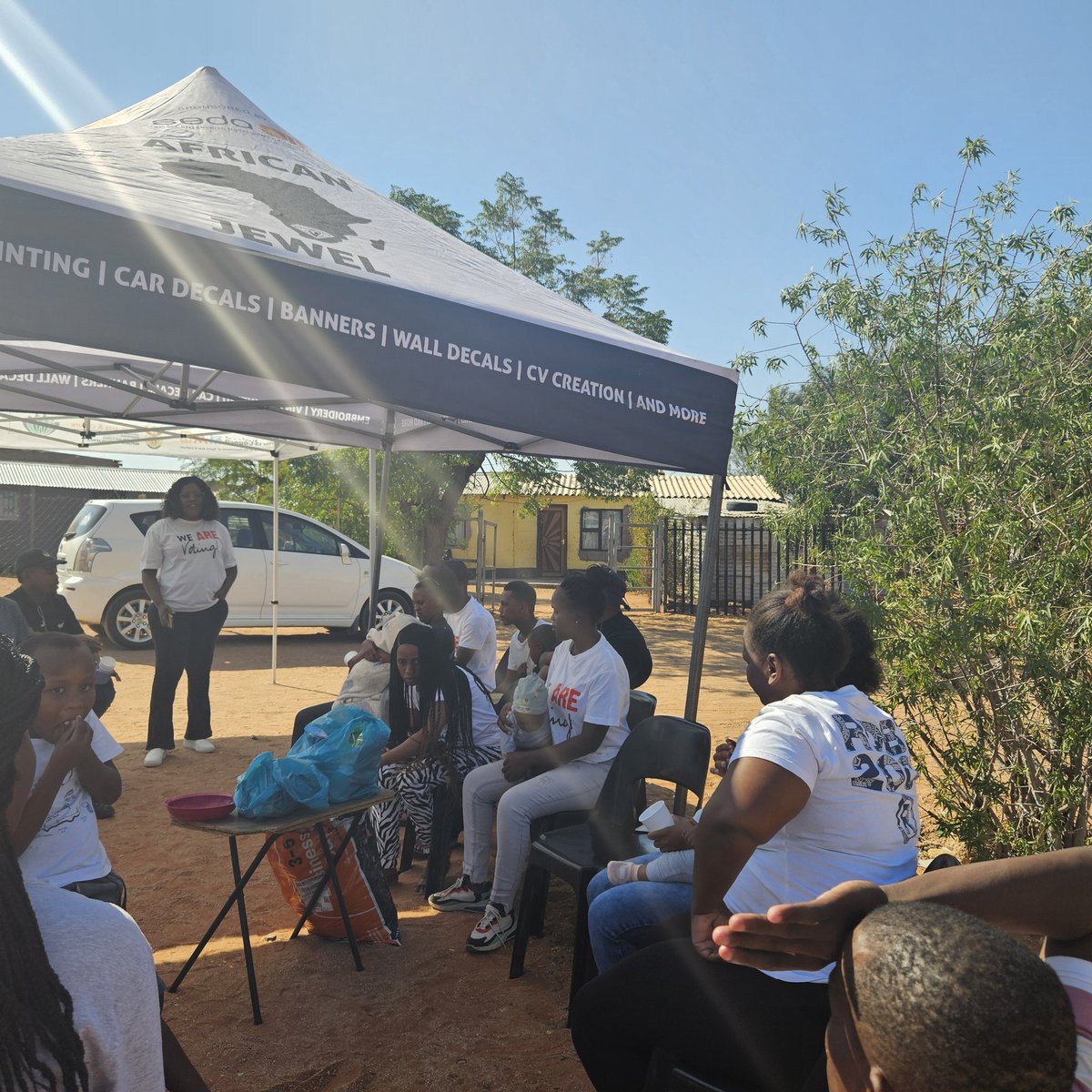Siziwena's tweet photo. We leave no one behind,young and old pre-elections engagement.#Northerncape #WeAreVoting #SAElections24 #civiceducation #activateza @ActivateZA https://t.co/JJlBwDi3FY