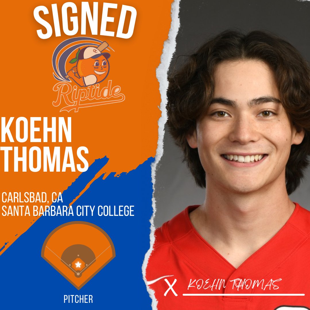 𝗔𝗡𝗢𝗧𝗛𝗘𝗥 𝗢𝗡𝗘 ✅

<a href="/sbccbaseball/">SBCC Vaquero Baseball</a> freshman <a href="/Koehnthomas1/">Koehn Thomas</a> will be playing #SummerBall in Orange County at <a href="/yourgreatpark/">Great Park</a> for the OC Riptide 2024 season!

Welcome to the #OCRiptideFamily Koehn! 🟠🔵

#OCRiptideBaseball #YourGreatPark #CCLBaseball #vaqpak