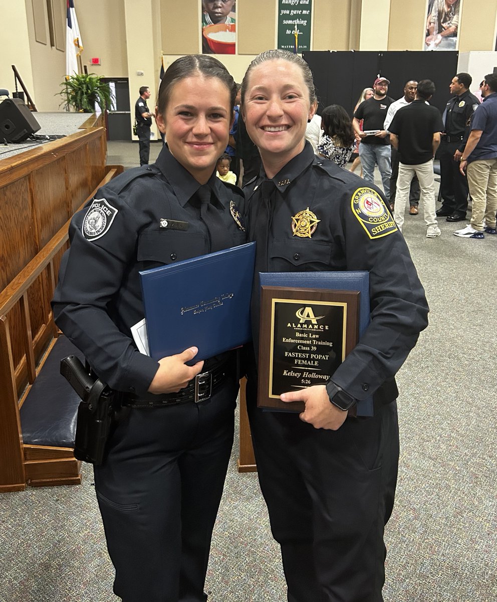 AlamanceCC's tweet photo. Congratulations to the newest graduates of our Basic Law Enforcement Training class!  

Your dedication and commitment to serving our community are truly commendable. 

Wishing you all the best as you embark on this noble and rewarding career. 

#BLETGraduation #ServeAndProtect https://t.co/3IxqCc7vJC
