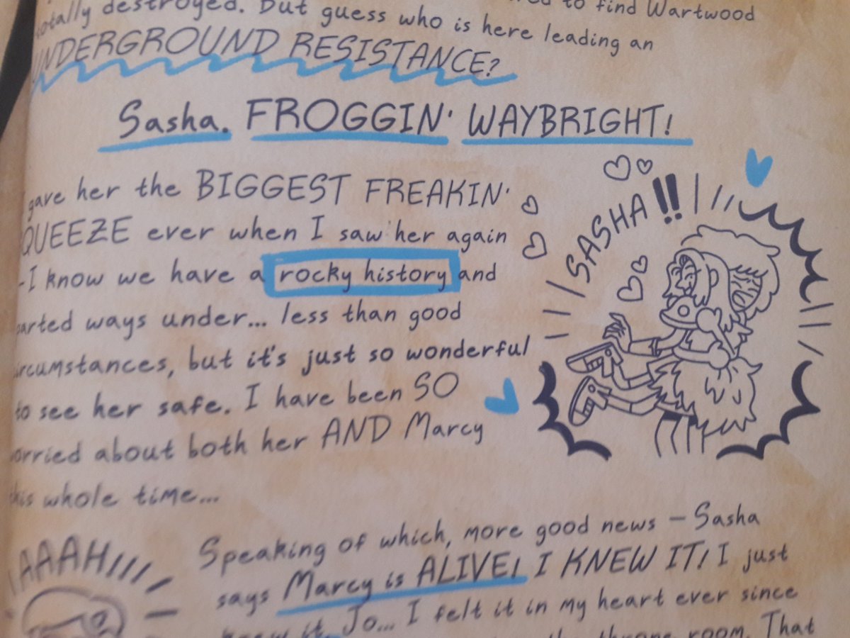 KkeefekyKyle's tweet photo. Anne returns to Wartwood and reunited with Sasha. Now she's going crazy over her new look.
#Amphibia #SashaWaybright #MarcysJournal https://t.co/tYOHX2ze5W