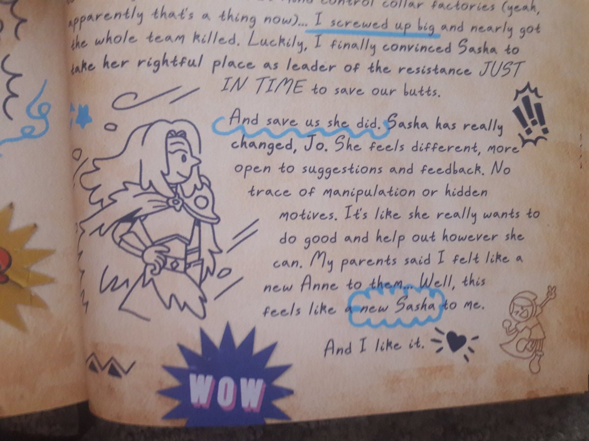 KkeefekyKyle's tweet photo. Anne returns to Wartwood and reunited with Sasha. Now she's going crazy over her new look.
#Amphibia #SashaWaybright #MarcysJournal https://t.co/tYOHX2ze5W