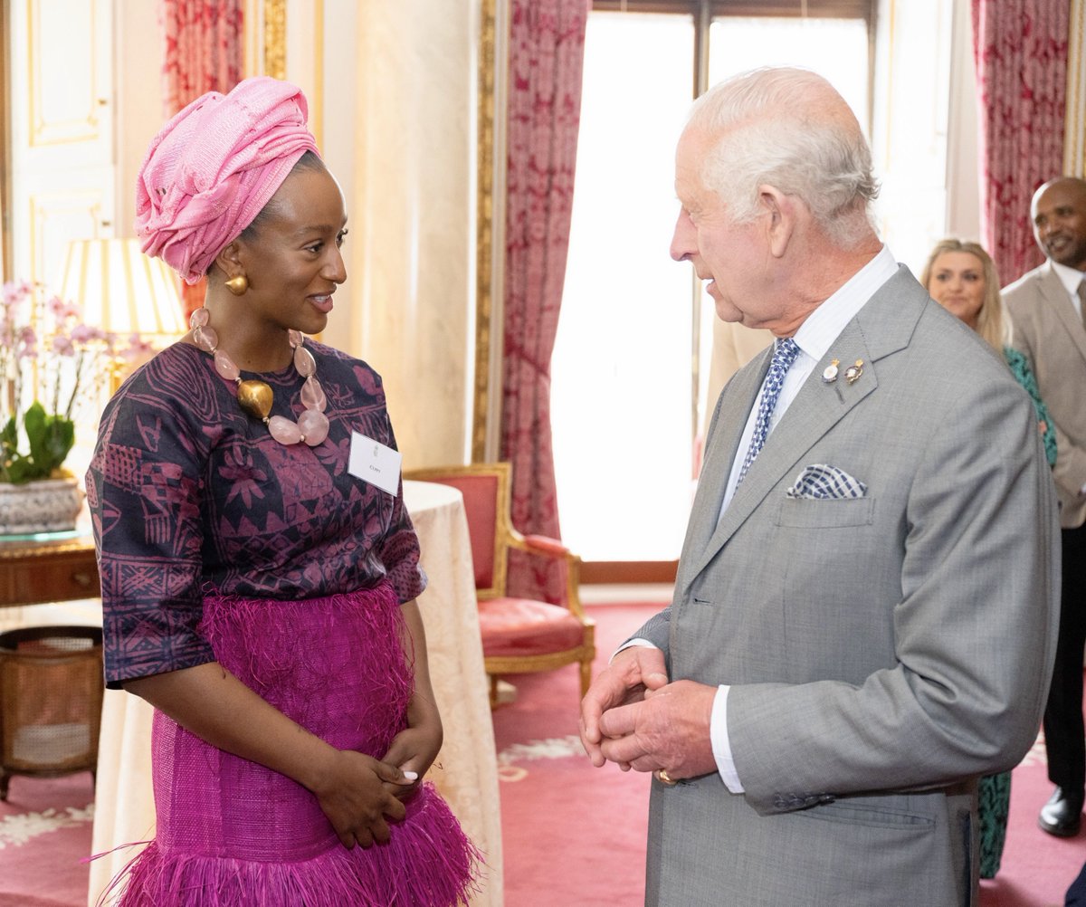 Honoured to have been invited for a special reception with his Majesty the King, at Buckingham palace. I am SO proud to be a @KingsTrustInt Ambassador ♥️💕🕊️