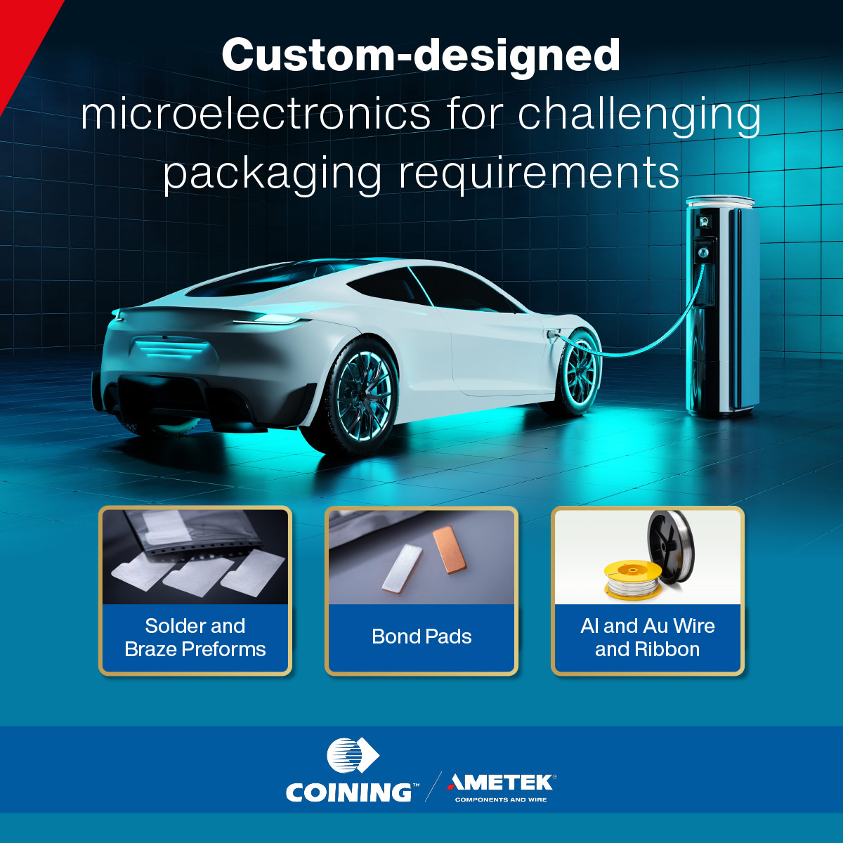 IC packages do more than protect—they manage heat, signal integrity, and power distribution. 💡Our custom solutions meet the toughest packaging challenges seamlessly.
COINING drives innovation across industries👉ametek-coining.com/markets/high-p…
  #Innovation