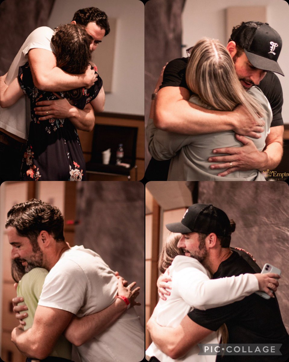 All Tom-hugs are special, but the ones from SOHC in ‘22 seem extra tight and cozy to me. #TomEllis 🩷🫂