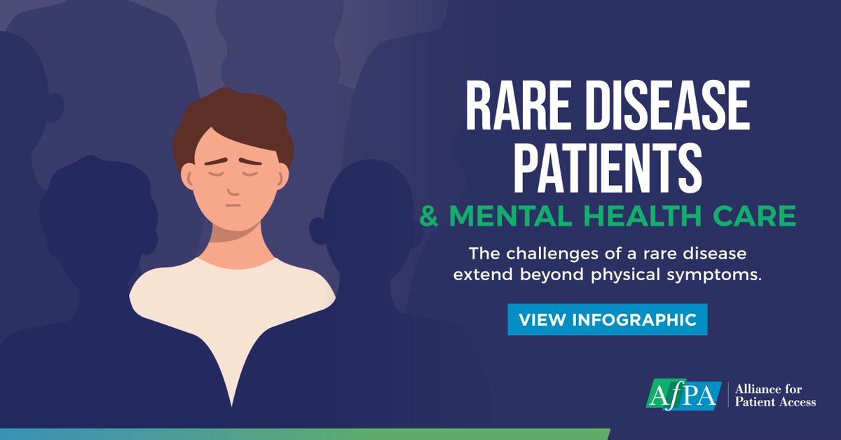 DYK? Rare disease patients are more likely to experience anxiety and depression. Learn more during #MentalHealthMonth: bit.ly/430x3t4