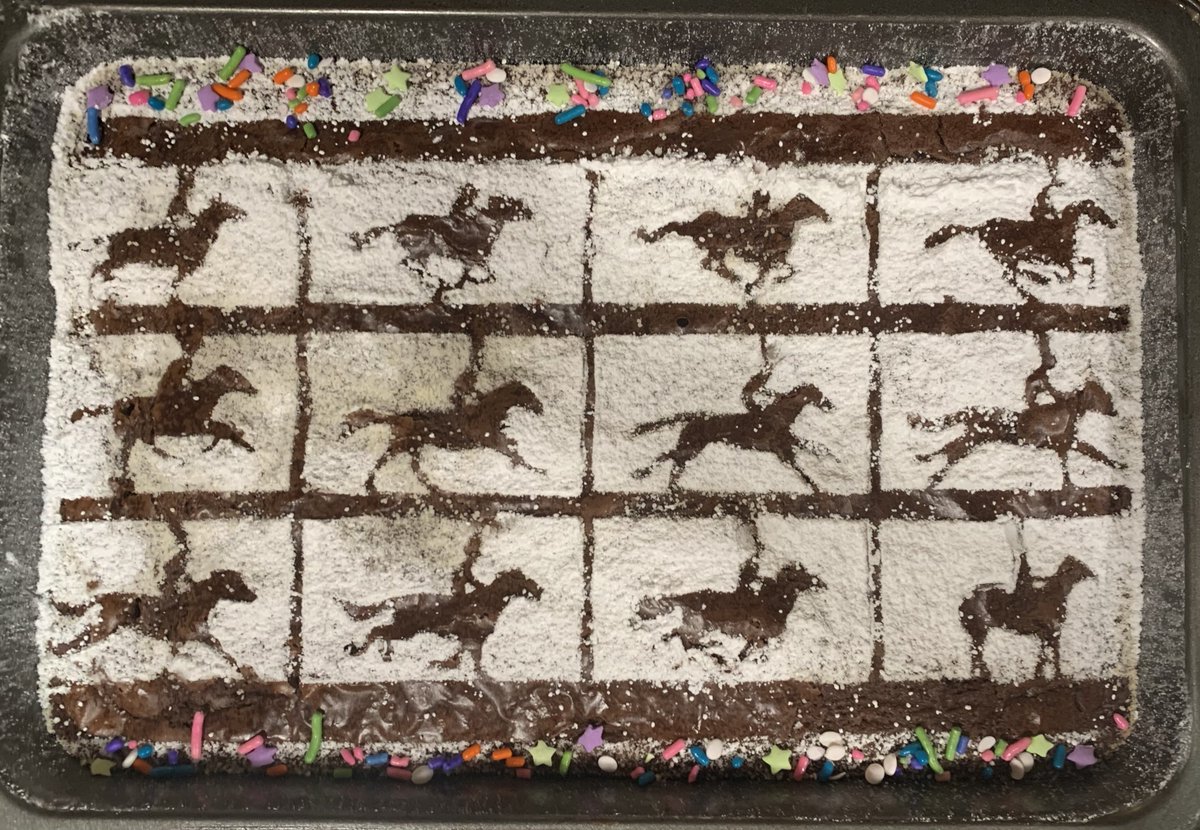 brownies i made for my art history class !!
