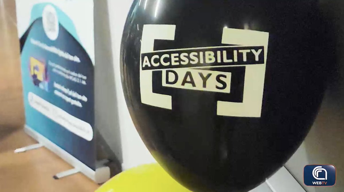 Dalla #CNRWebTv, il servizio dedicato agli #AccessibilityDays nel corso dei quali è stato presentato il progetto, del #Cnr in partnership con @AgidGov, #CitizenInclusion, per supportare la costruzione di servizi digitali inclusivi ▶️cnrweb.tv/accessibility-… @IstiCnr_It @MC_Carro