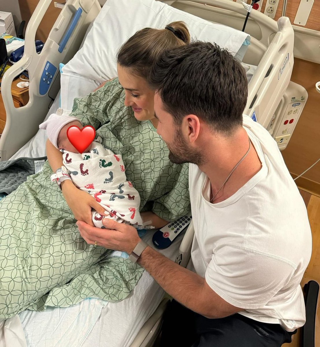 Tom Wilson and his wife, Taylor, have welcomed a baby boy, Teddy.
#ALLCAPS

(📸: taylor_pischke/Instagram)