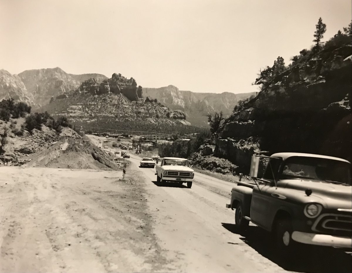 ADOT Flashback Trivia: This photograph was taken in the 1970s on a state highway in northern Arizona. What highway are we looking at? #FlashbackTrivia