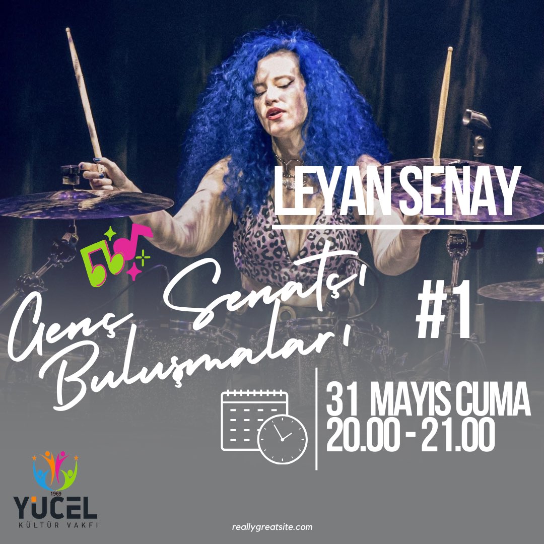 Genç sanatçıların, deneyimlerini paylaştığı “Genç Sanat Buluşmaları” serimizin ilk konuğu <a href="/meowthedrums/">Leyan Senay</a> . 🥁

➡️ Başvuru için yucelkulturvakfi.org/yucel-kultur-v… tıklayınız!