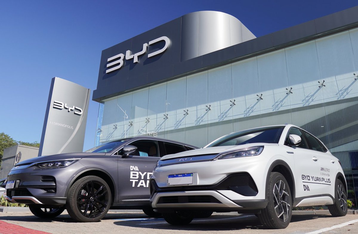 BYD Brazil celebrates its 100th dealership BYD continues to further Brazil's electrification through quality and advanced technology, as we strive towards a greener future.