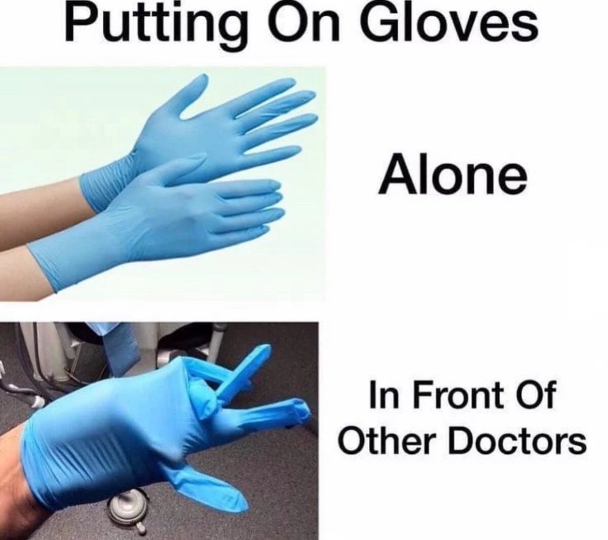 When I was a med student 😅
