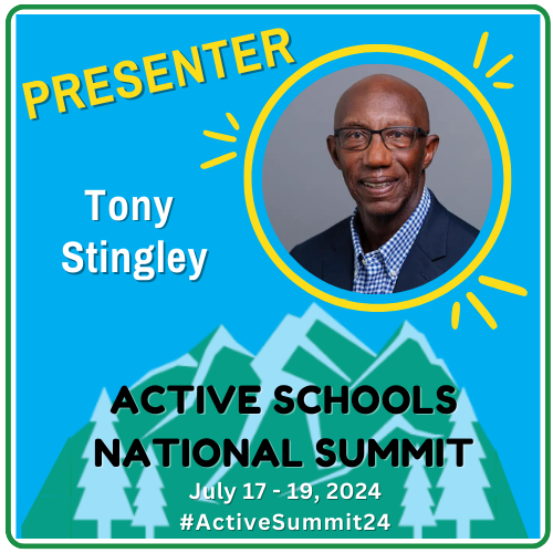Tony Stingley is presenting "Tennis. It's Easier Than You Think!" at the 2024 Active Schools National Summit! #ActiveKidDoBetter

Who is getting excited?!