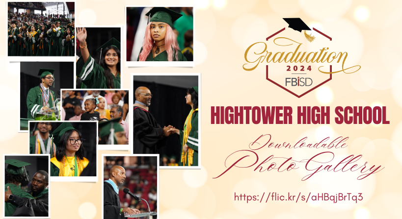 Check out the unforgettable moments from the @FortBendISD Hightower Hurricanes graduation ceremony! View, download, and share these moments of pride and joy. flic.kr/s/aHBqjBrTq3 #FBISDGraduation