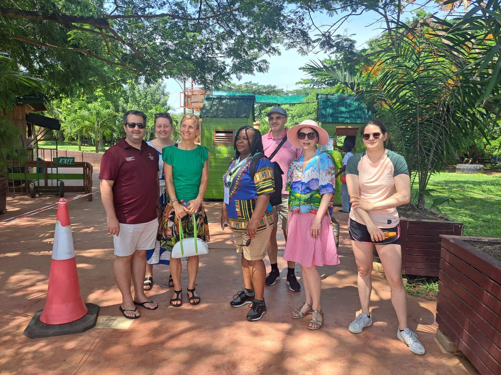 Earlier today, some of our international participants for the International Week Celebration visited the University of Ghana Botanical Gardens to explore the natural wonders on display.

#Nature
#GlobalConnect 
#InternationalWeek
