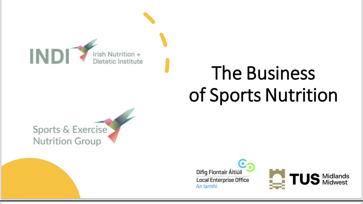 You know it’s a great event when you’re re-listening to the recordings on the drive home! Huge thanks to <a href="/WestmeathLEO/">LEO Westmeath</a> and <a href="/DSH_TUS/">Sport and Health Sciences, TUS MMW</a> for their support. The Business of Sports Nutrition was a success! <a href="/SENG_IE/">SENG.IE</a>