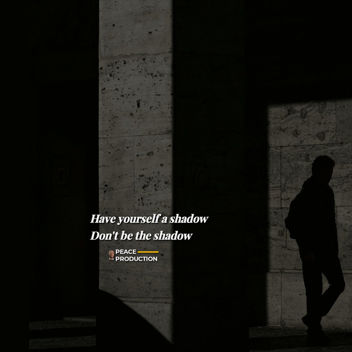 Have yourself a shadow
Don't be the shadow.
#poetry #poetrycommunity
#creativewriting #writing #WritingCommunity #creativity #Creative #storytelling #story #storytimethreads #poetrylovers #poetrybookreview #poetryofig #poetrygram #AuthorsOfTwitter #authors #poets #peaceproduction