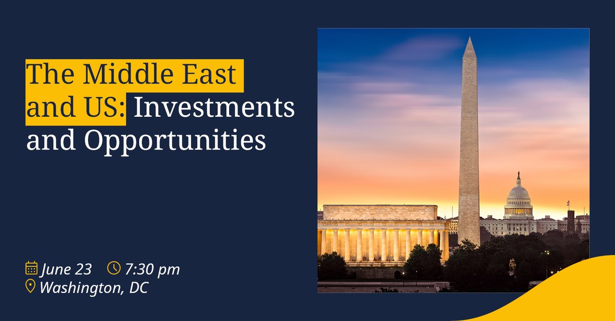 Join us for a reception co-hosted with the US Commercial Service alongside the @SelectUSA Investment Summit 2024. Our speakers will deliver remarks on US-Middle East relations and opportunities for #investment. Registration is now open: dlapiper.com/en-us/events/2… @TradeGov