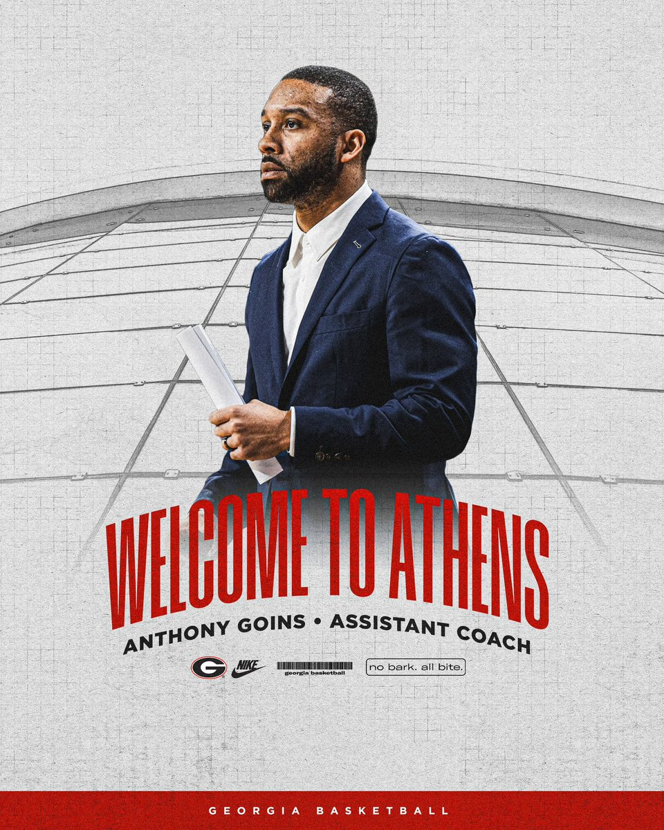 Coach Goins is coming to the Classic City! Welcome, Coach!

#GoDawgs
