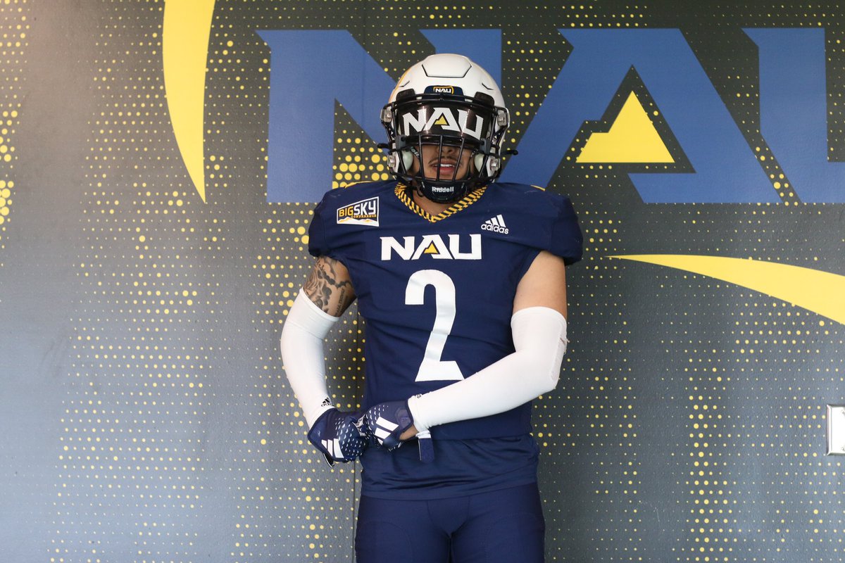 Great official visit at NAU! Appreciate the hospitality <a href="/TimRoschmann/">Tim Roschmann</a> <a href="/CoachAdamClark/">Adam Clark</a> <a href="/CitrusFootball/">Citrus College Football</a> <a href="/KevinPuckettJr/">Kevin Puckett Jr</a> <a href="/ant_arguello/">AGA</a> <a href="/Coach_Hayashi/">Brandon Hayashi 🇯🇵🇪🇬</a>