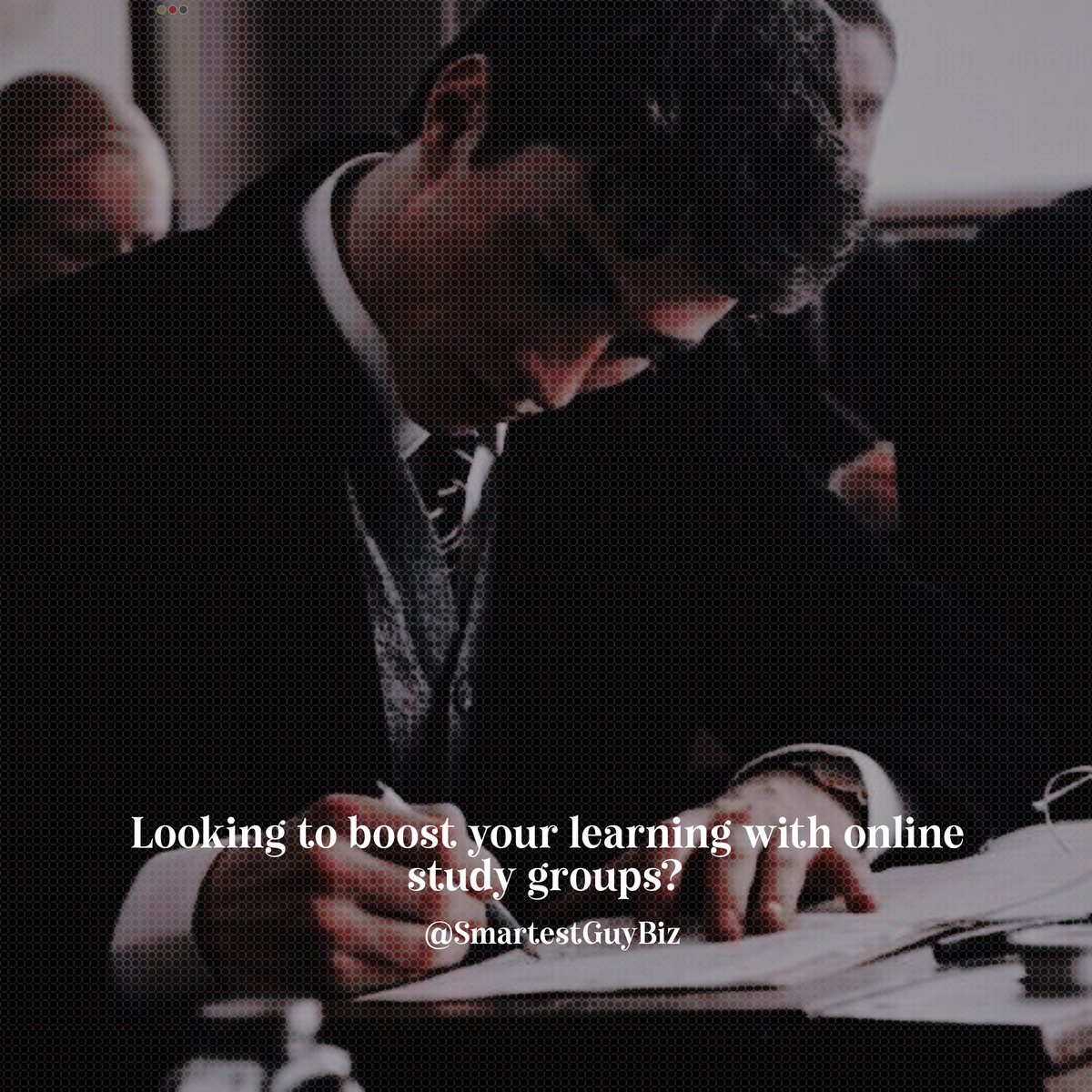 Looking to boost your learning with online study groups?

I explain how:

→ typeset undefined goals.

→ Actively engage.

→ purchase technical school tools.

→ stick organized.

Join the cooperative wave and make the most come out of your study sessions.